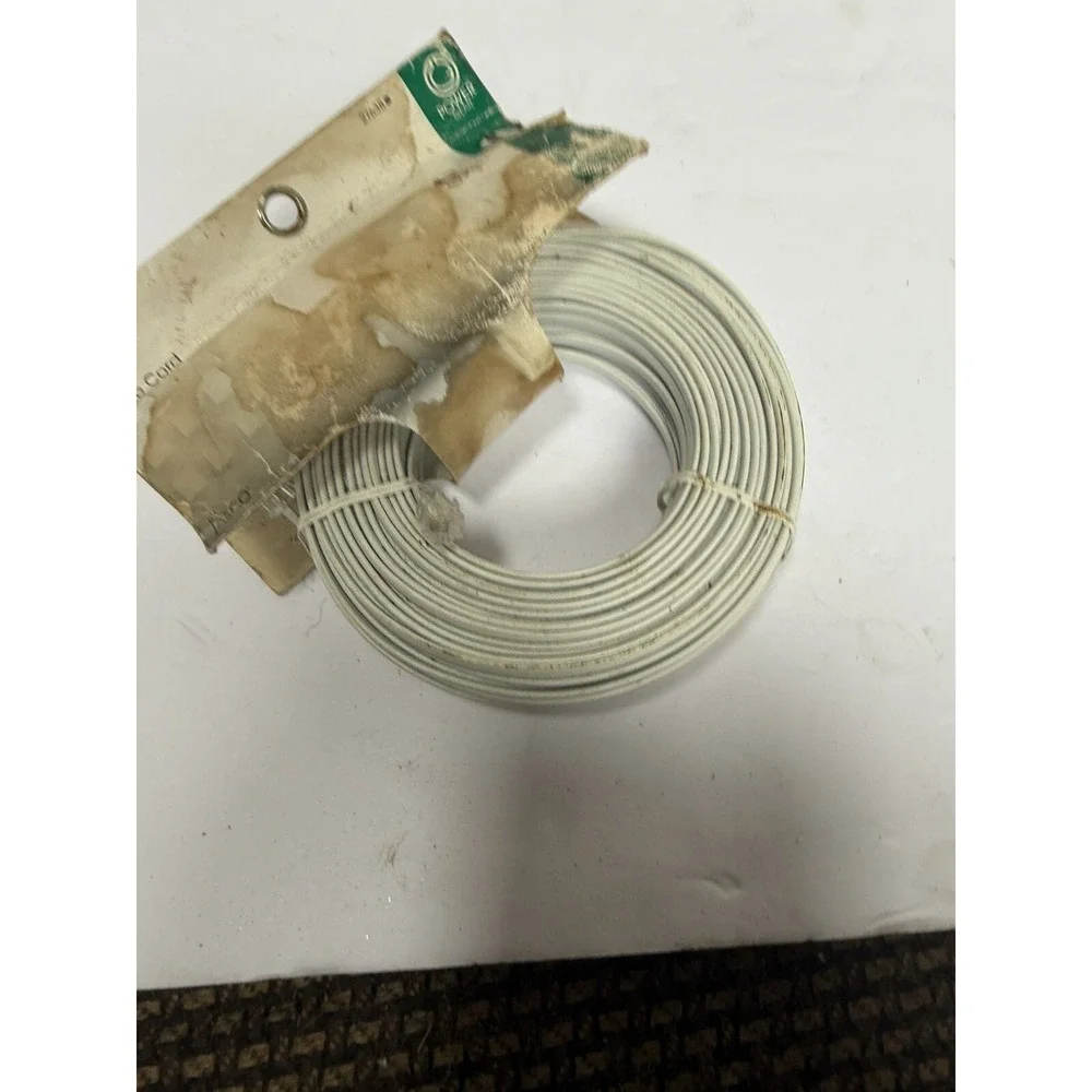 Telephone Line Cord, 100 Feet, Phone Cord, Modular Jack Ends, Works for Phone... - Picture 9 of 10